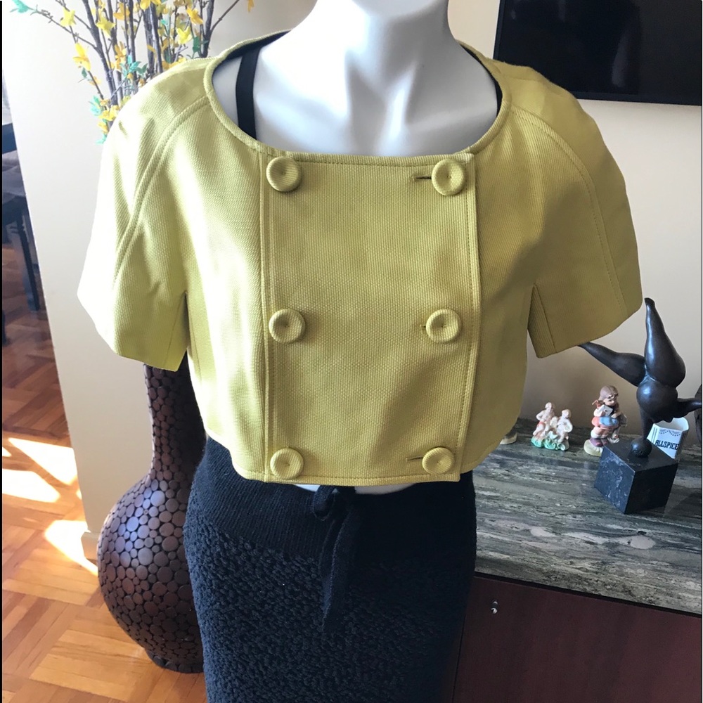 Nwt Authentic Escada Short Jacket S40 Wool/Silk View 6